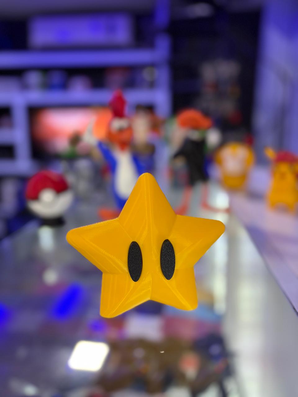 Action Figure boneco pequeno estrela