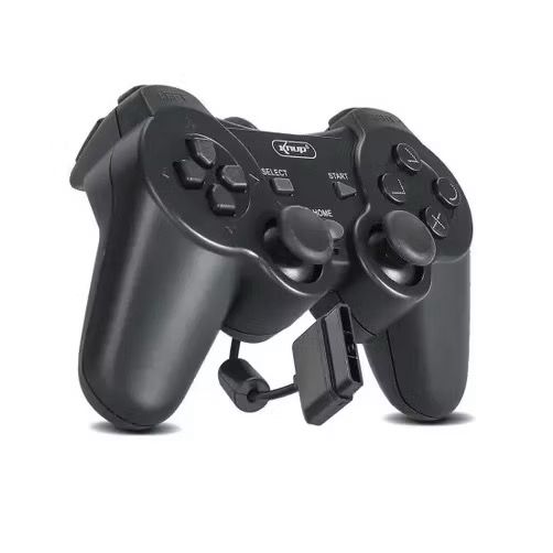 Controle Ps2 Knup preto
