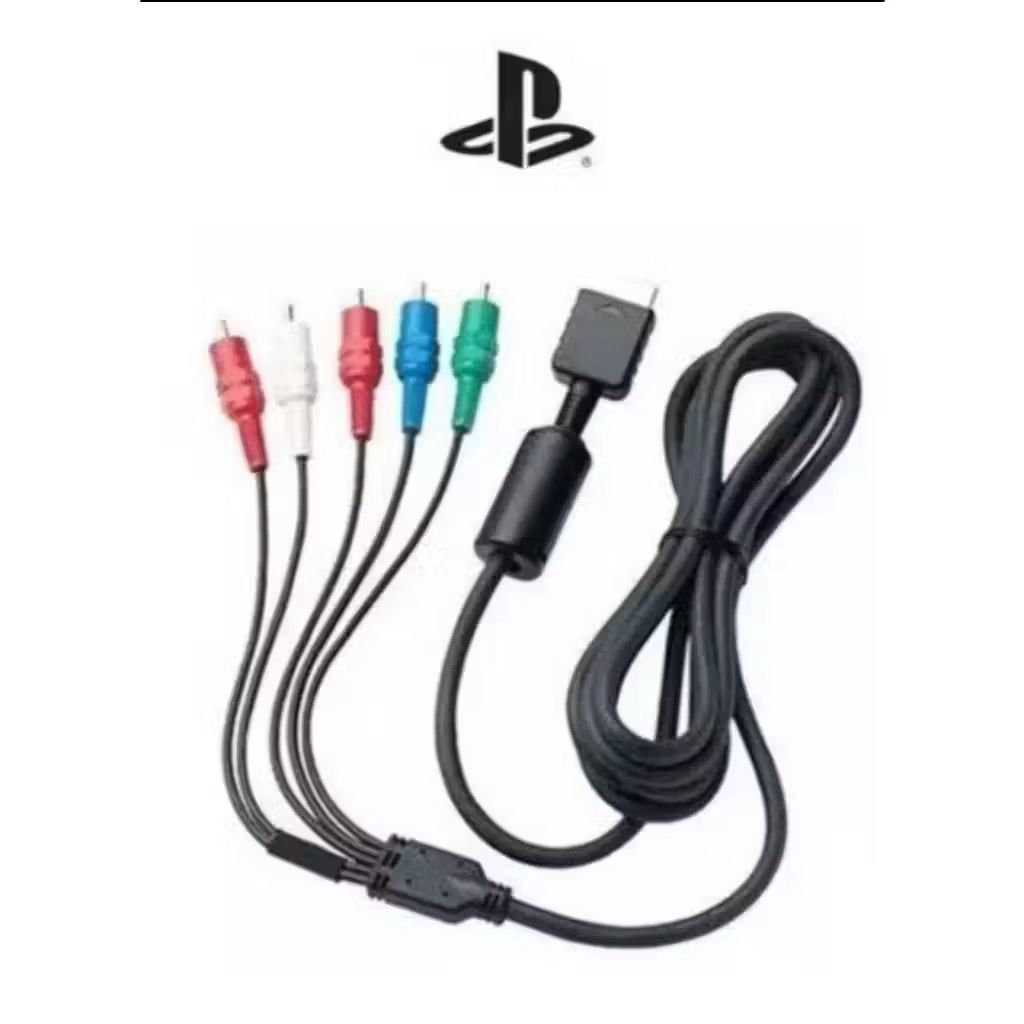 Cabo video componente PS1, PS2 e PS3