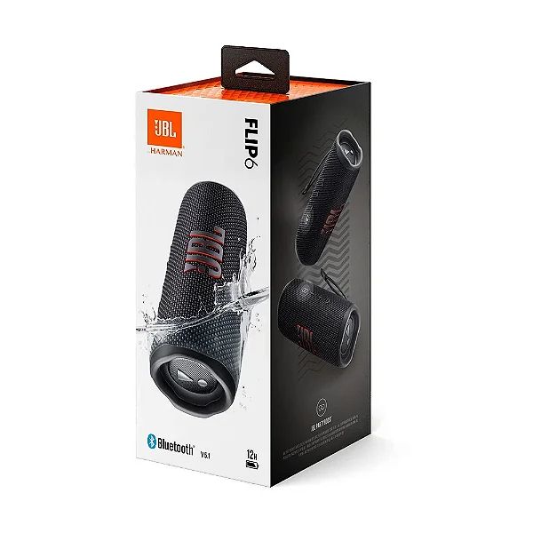 Caixa de som JBL FLIP 6 original
